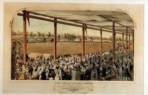The Grand Cricket Match: All England Eleven versus 22 of New South Wales