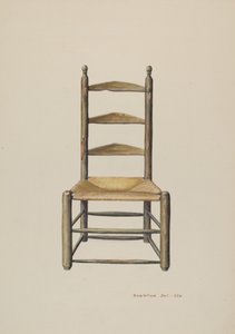 Zadní křeslo Pennsylvania Ladder od Samuel W. Ford