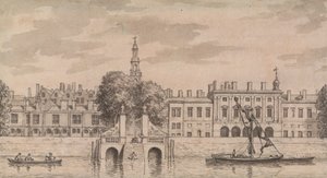 Starý Somerset House od Samuel Wale