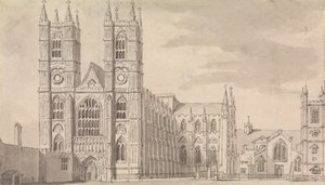 Westminsterské opatství od Samuel Wale