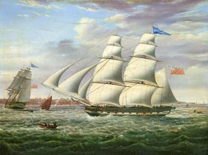Bárka Andromeda ve dvou polohách od Samuel Walters