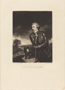 Sir Jeffery Amherst od Samuel William Reynolds I after Sir Joshua Reynolds