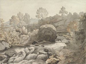 Rocky Stream, Itálie, ca. 1786-91.