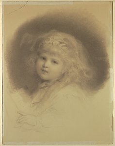Portrét mladé dívky od Samuel Worcester Rowse
