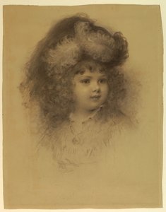 Portrét mladé dívky od Samuel Worcester Rowse