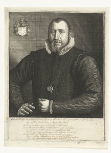 Portrét Jacoba Muyse z Holy od Samuel van Hoogstraten
