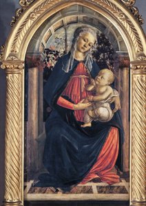 Madonna des Rosengartens von Sandro (1444/5-1510) Botticelli