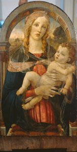 Panna a dítě od Sandro (after) Botticelli