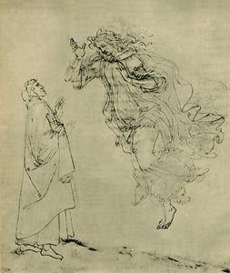 Dante a Beatrice, 1492-1495, 1943. od Sandro Botticelli