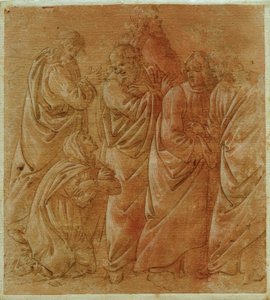 Žena z Kanaánu od Sandro Botticelli