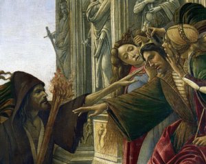 Pomluva Apelles od Sandro Botticelli