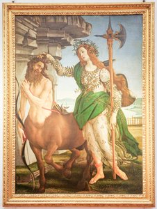 Italsky: Pallas a kentaur Pallas a kentaur od Sandro Botticelli