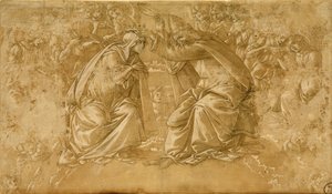 Korunovace Marie od Sandro Botticelli