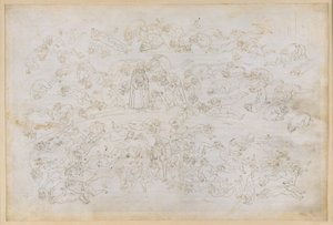 La Divina Commedia, Inferno XXXIII. Devátý kruh pekla (Cocytus), 3. pás: Vyznání hříchů hraběte Ugolina; trest pro zrádce hostitelů v ledu Ptolemäa