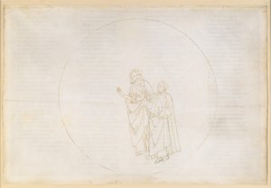 La Divina Commedia, Paradiso IX. Třetí planetární sféra (nebe Venuše): Cunizza d’Romano a Folquet z Marseille vysvětlují Dantovi podstatu své hvězdy od Sandro Botticelli
