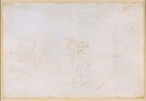 La Divina Commedia, Paradiso XII. Čtvrtá planetární sféra (sluneční nebe): Františkán Bonaventura velebí život a dílo svatého Dominika a kritizuje rozkol ve vlastním řádu od Sandro Botticelli