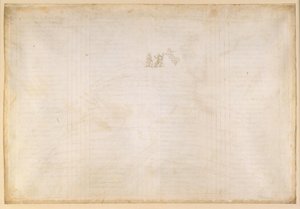 La Divina Commedia, Paradiso XXXII. Empyreum: Bernard z Clairvaux vysvětluje strukturu nebeské růže; Dantovo zjevení Panny Marie od Sandro Botticelli