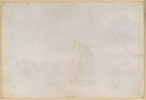 La Divina Commedia, Paradiso XX. Šestá planetární sféra (Jupiterovo nebe): Orel pojmenovává plameny, které tvoří jeho oko, mezi nimiž jsou dva pohané, čímž se Danteho pochybnosti prohloubí a nakonec rozptýlí od Sandro Botticelli