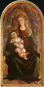 Madonna in Glory with Seraphim, c1469-1470, 1937. od Sandro Botticelli
