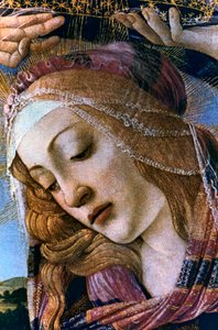 Detail Madony z Magnificat, 1482 od Sandro Botticelli