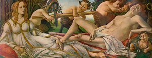 Mars a Venuše, c1485, 1911 od Sandro Botticelli