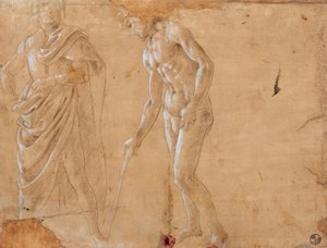 Dvě figurální studie od Sandro Botticelli