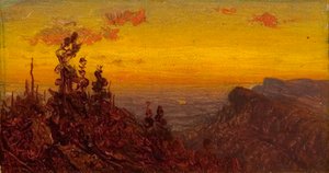 Z pohoří Shawangunk, 1823-1880. od Sanford Robinson Gifford