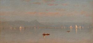 Zátoka Haverstraw od Sanford Robinson Gifford