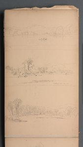 Náčrtník, strana 05: Bethel ME 19. srpna 1859. od Sanford Robinson Gifford
