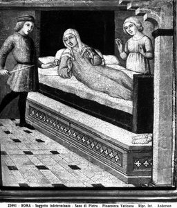 Zázrak mrtvě narozeného dítěte, kolem roku 1450