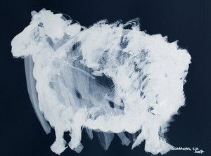 Abstrakt: Bílá ovce