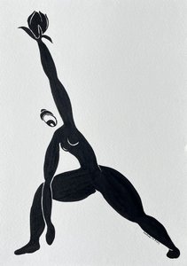 Meditativní lotosová jóga od Santhosh ch