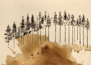 Minimalistická lesní linie od Santhosh ch