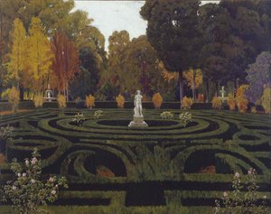 Starý Faun od Santiago Rusiñol