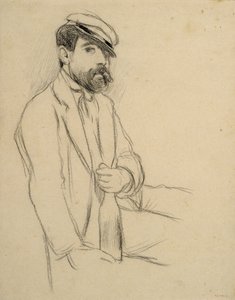 Portrét muže od Santiago Rusiñol