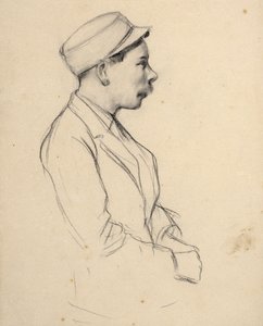 Portrét muže od Santiago Rusiñol