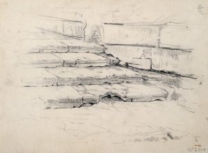 Studie kroků od Santiago Rusiñol