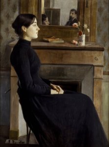 Ženská postava od Santiago Rusiñol