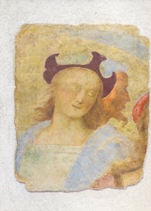Mladý muž (freska) od Sanzio of Urbino (attr. to) Raphael