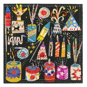 Ohňostroj, 2020 (koláž) od Sarah Battle