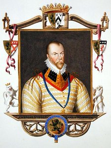 Portrét Ambrose Dudleyho (kolem roku 1528-d.15 90) První hrabě z Warwicku z 