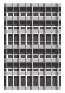Brutalistická fasáda, 2015 (digitální)