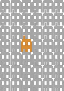 Grey Paper House_Large, 2020 (digitální)