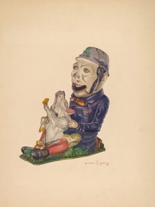 Toy Bank: Paddy and the Pig, c. 1938. od Sarkis Erganian