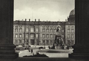 Berlín: Blick auf Schloss und Lustgarten; Pohled na královský palác a Lustgarten (č/b foto) od Sasha Stone