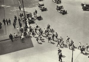 Berlín: Ein Trupp Wandervogel; Skauti (černobílá fotografie) od Sasha Stone