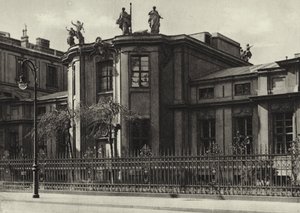 Berlín: Loge Royal-York; Royal York Masonic Lodge (černobílá fotografie)