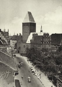 Berlín: Markisches Museum (černobílá fotografie) od Sasha Stone