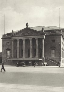 Berlín: Opera; Opera House (černobílá fotografie) od Sasha Stone