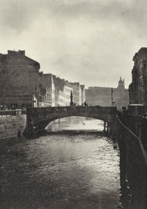 Berlín: Rossstrassen-Brucke (černobílá fotografie) od Sasha Stone
